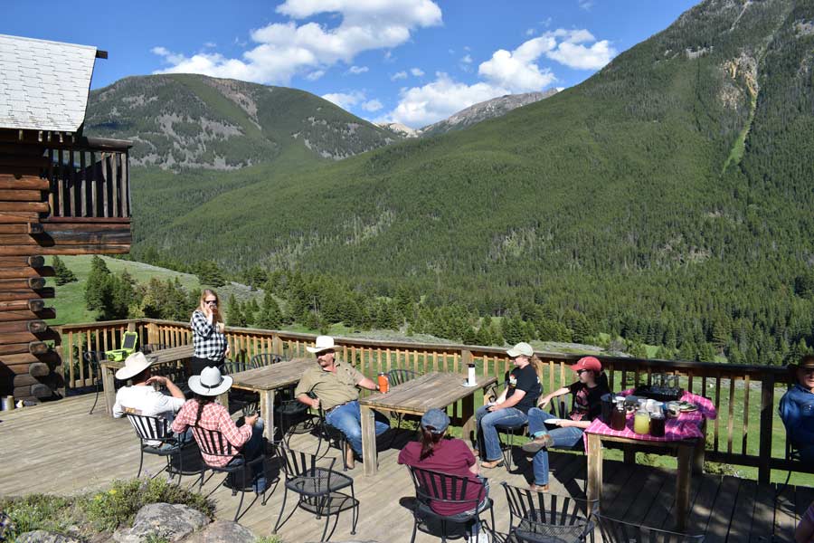 Wilderness escape near Yellowstone