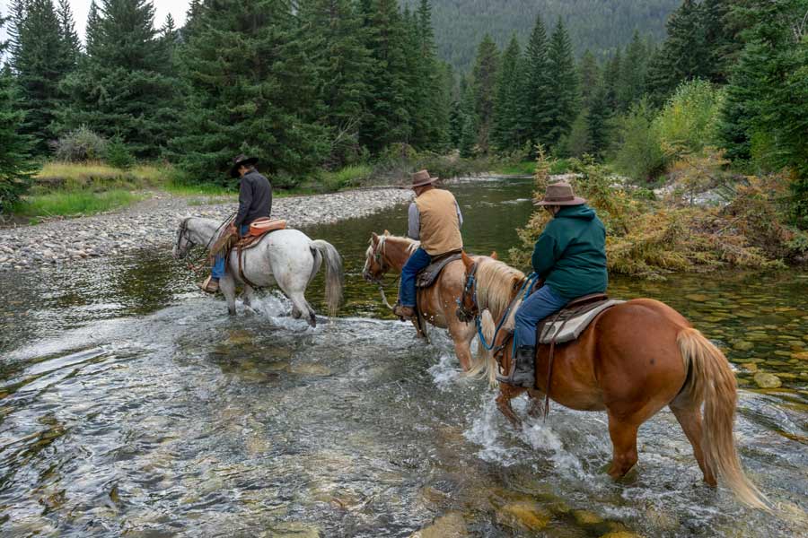 guided horseback riding montana guest ranch