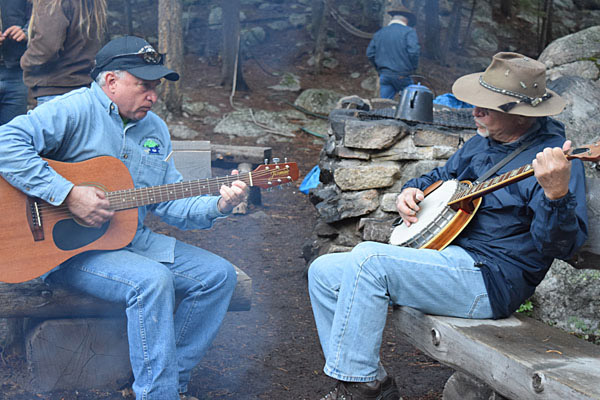 cookout on montana guest ranch