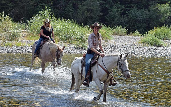 horse trails montana dude ranch